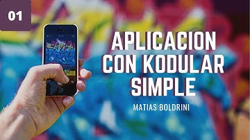 Aplicación básica con Kodular usando Web Viewer y Activity Starter