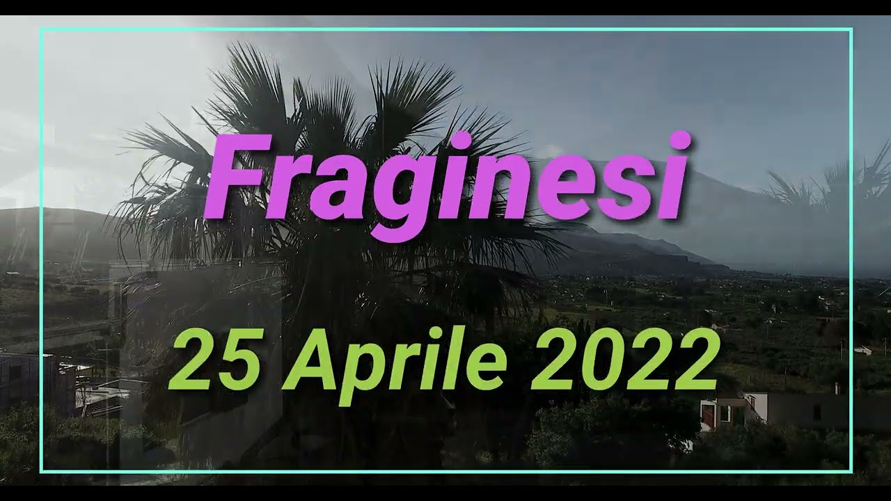 Fraginesi 25 04 2022