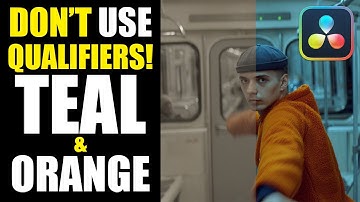 TEAL & ORANGE LOOK tutorial with NO QUALIFIERS