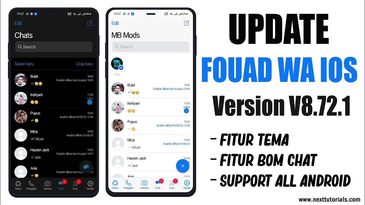 MB Fouad WhatsApp iOS v9.25 || WA iPhone Populer 2022