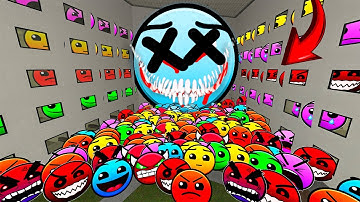 Lobotomy Nextbots  Geometry Dash Difficulty Faces  MCPE and Gmod Liminal hotel