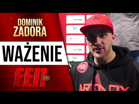 Dominik Zadora zdeterminowany, aby odzyskać pas mistrzowski na FEN 30