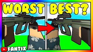 Using EVERY AUG in Phantom Forces... (which is the best?)