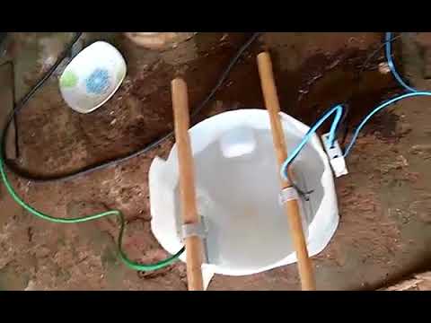 Maquina de solda caseira ( água e sal ) - YouTube