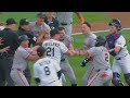 Benches Clear After Rafael Devers Home Run Freeland Adames And Chapman Ejected