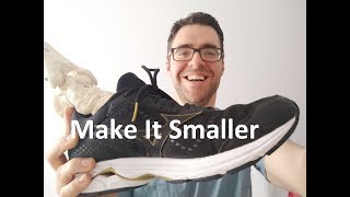 How To Make Big Shoes Fit Smaller! *Top 10 Home Guide*