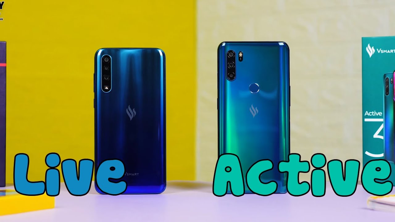 Chọn Vsmart Active 3 hay Vsmart Live?