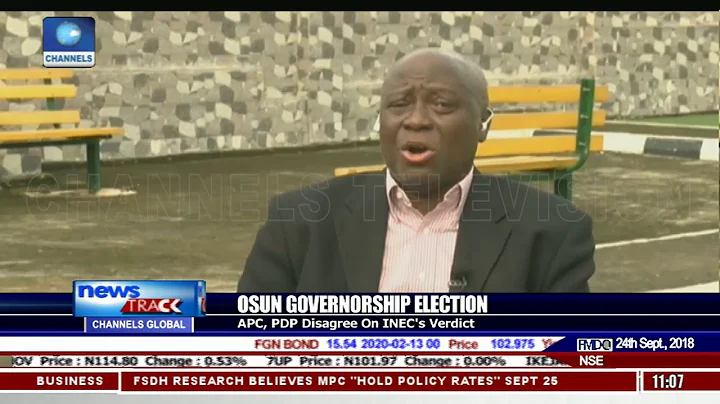 Osun Election: APC, PDP Disagree On INEC's Verdict