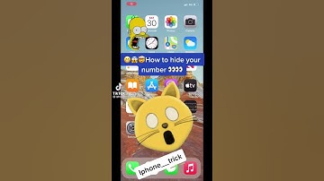 How to hide your number when call others😳 #iphone, #iphinehacksamdtricks, #iostrucks, #iphonetricks