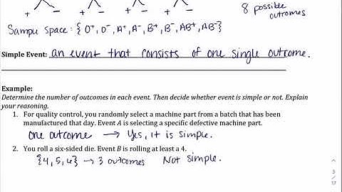 Statistics 3.1 Probability