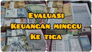 budgeting evaluasi minggu ke 3 @Rahayu1488 #budgeting #savings #video #budgetingtips