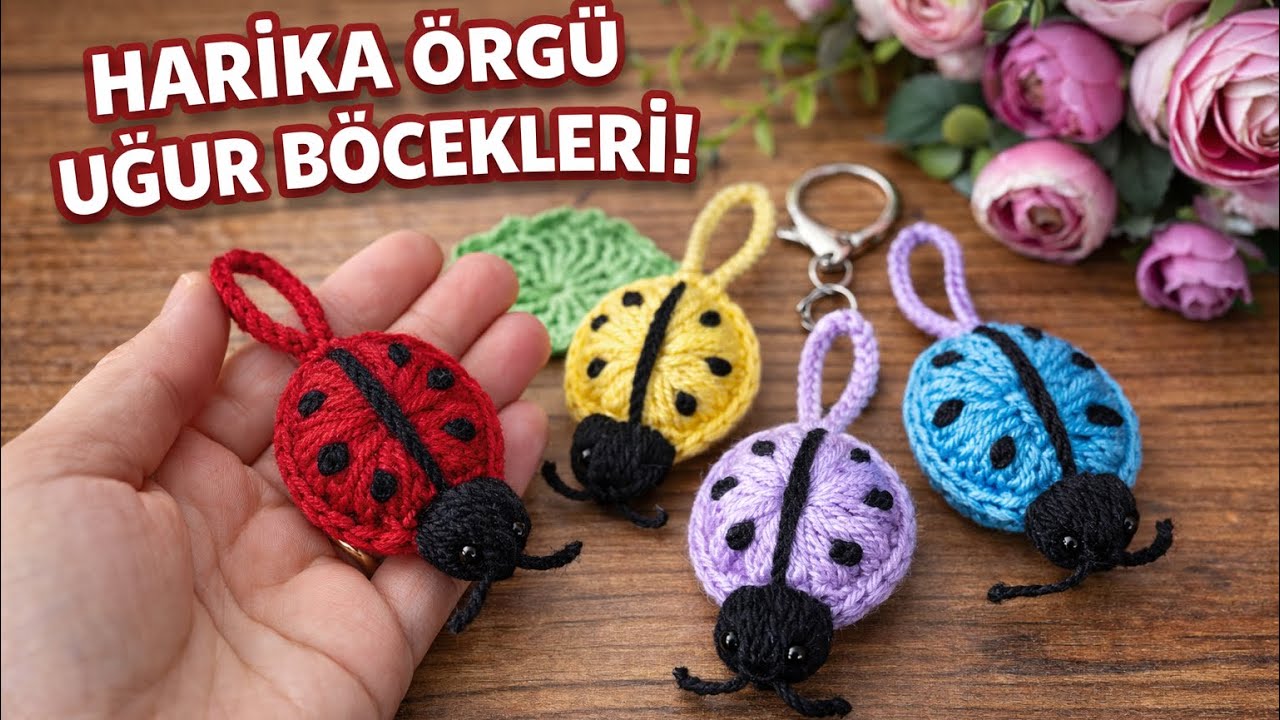 This Crochet Ladybug Design Is Going Viral! 🧶🔥