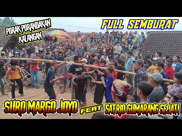 SATRIO GUMARANG JATI launching perdana Feat SURO MARGO JOYO || kalapan bocil bringas class=