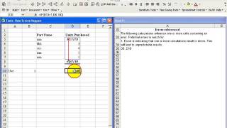 Find references to errors in Excel. Excel Auditing Course link below