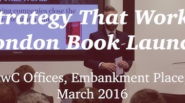 Strategy That Works: Introductory comments