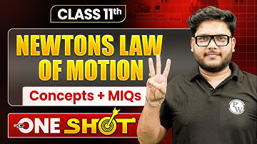 NEWTONS LAW OF MOTION Full Chapter Covered | Class 11 Physics Chapter 6 | Shailendra Sir