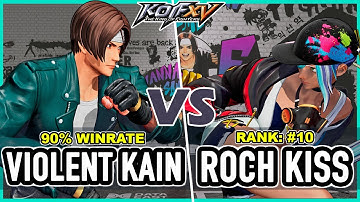 KOF XV 🔥 Violent Kain (Rock/Kyo/Krohnen) vs Roch Kiss (Isla/B.Jenet/Ryo) 🔥 Steam