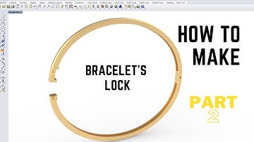 Bracelet Lock CAD Tutorial in Rhino 3D – Part 2 | Complete Mechanism Modeling