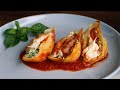 Easy STUFFED SHELLS PASTA #Shorts