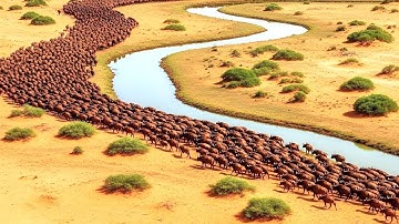 They Put Hundreds of Bisons to the Desert and Left for 10 Years, Result Was Insane