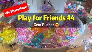 Play for Friends #4 Part II Gem Pusher | We Shareshare | Cow Play Cow Moo