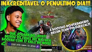 MEU DEUUUS!! QUE JOGADA DO LOUD JAYA DEITOU NA FACA!! 4 BOOYAHS DO VERDADEIRO DREAM TEAM, ENCAIXOU ?