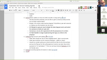 Kubernetes SIG Service Catalog 20170831