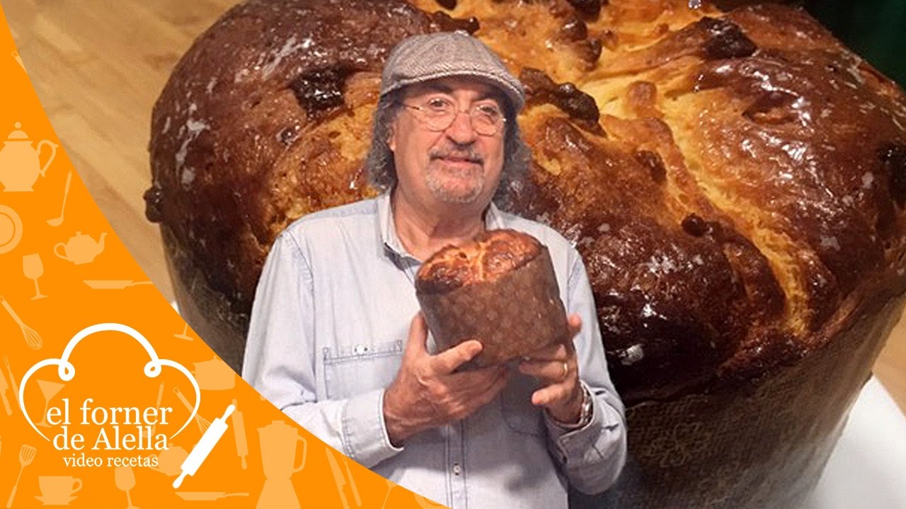 Panettone con pepitas de chocolate