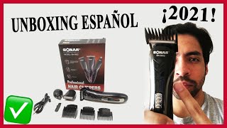 ► Sonar SN 5802 *ESPAÑOL* 2021 Unboxing ✅ - Máquina de afeitar Sonar SN-5802