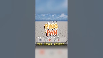 Adding a level editor to ping pan #gamedev #idiegame #devlog #leveldesign #gaming #viralgame