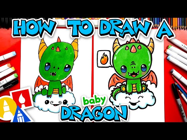 How To Draw A Dragon In 6 Easy Steps [Video + Illustrations]