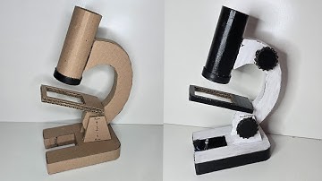 How to Make a Cardboard Microscope
