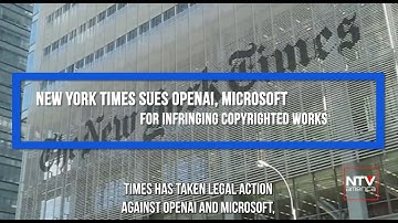 The Times Sues OpenAI and Microsoft Over A.I. Use of Copyrighted Work