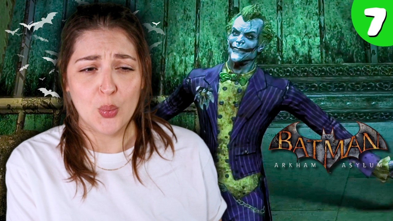 Our Savior, The Dork Night - Batman Arkham Asylum (Pt.7) | First Playthrough [Penitentiary/Gardens]