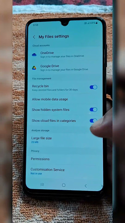 how to show hidden system files samsung galaxy #samsung #shorts ❤️❤️