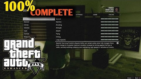 GTA 5 Enhanced | 100% Complete Save Game Mod
