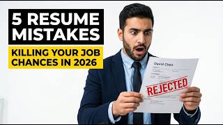 Stop Making These 5 Resume Mistakes in 2026 – Factsmatic