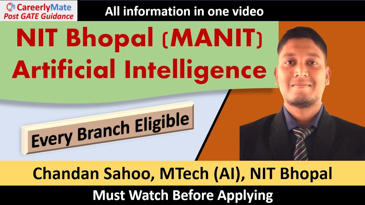 NIT Bhopal Artificial Intelligence - YouTube