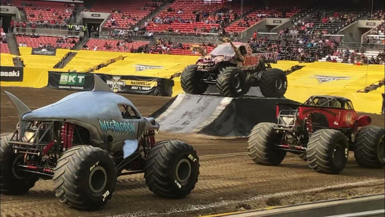 Monster Jam (Cleveland, Ohio 2022) National Anthem & Intro YouTube