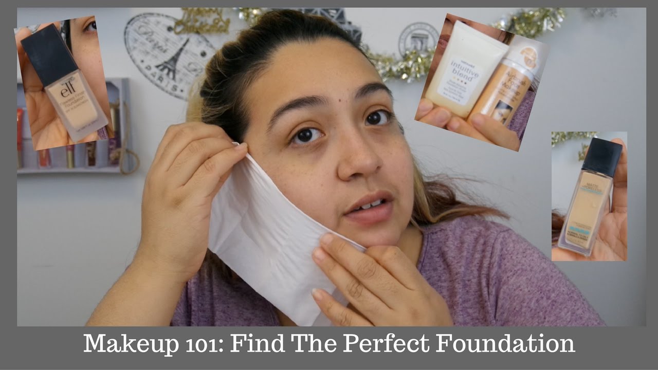 How to Find the Perfect Foundation Makeup for Beginners YouTube