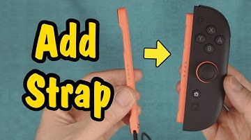 How to Attach the Strap to a Switch 2 Joy-Con | Nintendo Joycon Controller