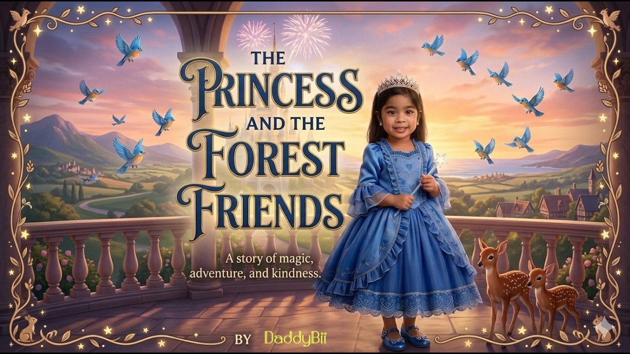 Magical Story: The Princess and her Forest Friends 🦌 - YouTube