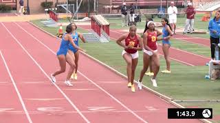 Women's 4x400m Relay - USC vs UCLA Dual Meet 2026 [Full Race Replay]