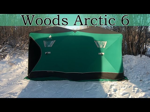 Woods Arctic 6 Ice Shelter - 6 Person Tent Review 