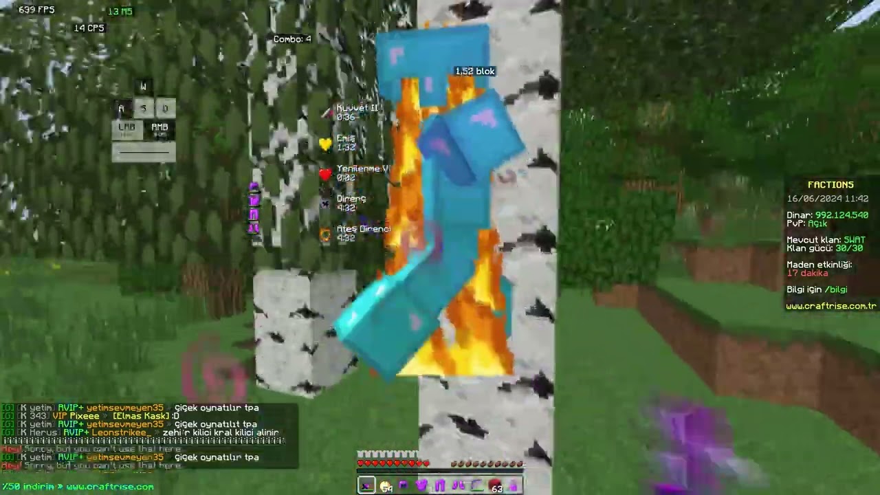 CraftRise Factions Edit Avı #4 #factions #craftrise