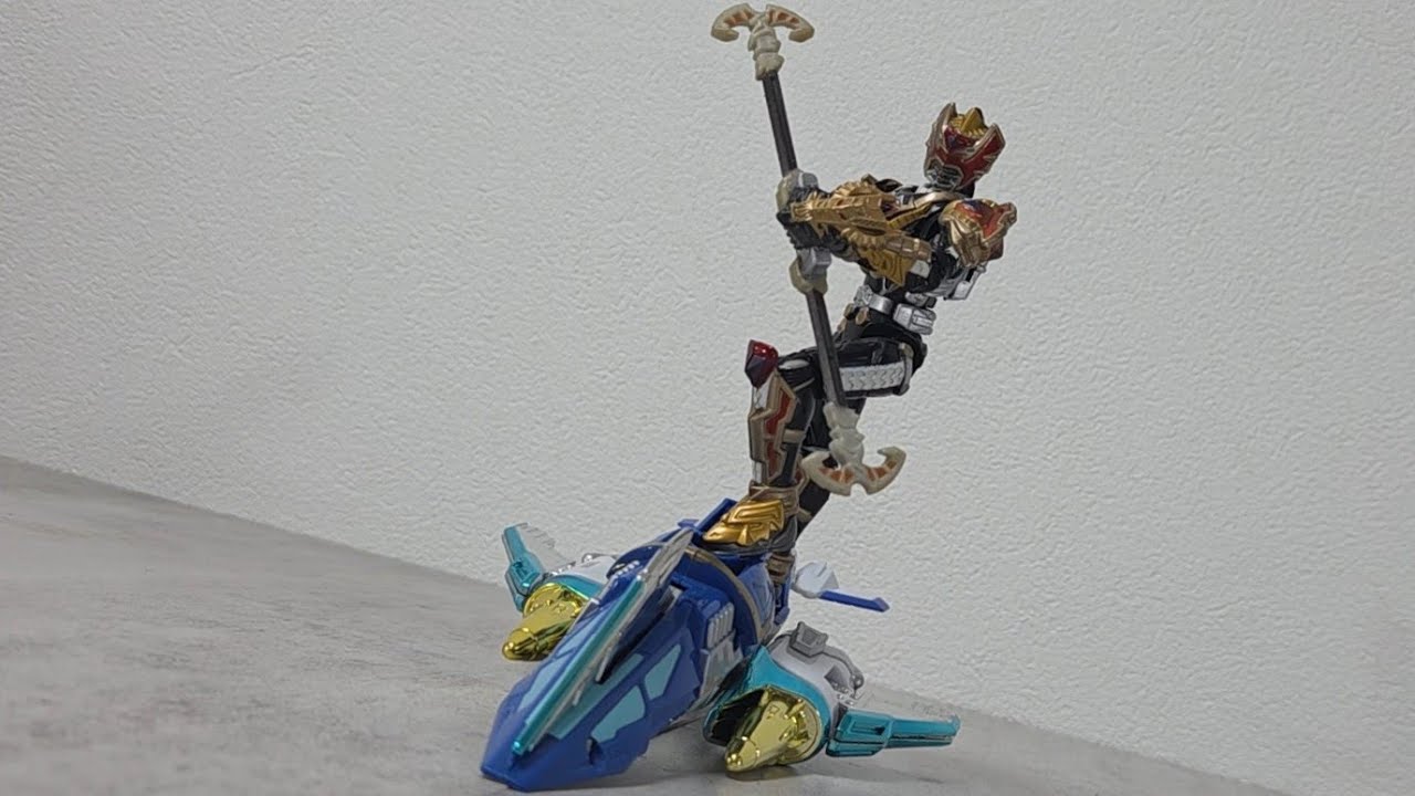 魔弾戦記 リュウケンドー] 獣王 ブリザードシャーク & ブリザード