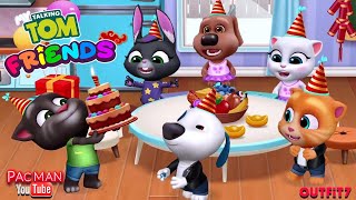 My Talking Tom Friends Gameplay Walkthrough #4 Happy Birthday