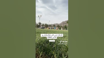 الم تكن آياتي تتلى عليكم فكنتم بها تكذبون #اسلام_صبحي #قران #rahalko #منتزه_ابارشاش #رحالكو