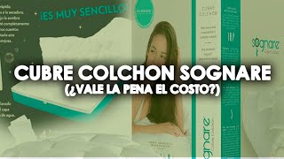 SOGNARE CUBRE COLCHON RESEÑA | REVIEW ¿ESTA COMODO O NO ESTE CUBRE COLCHON? CV DIRECTO INOVA