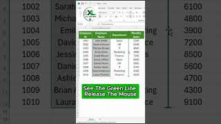 Excel Shift + Drag Trick You NEED To Know 😳⚡